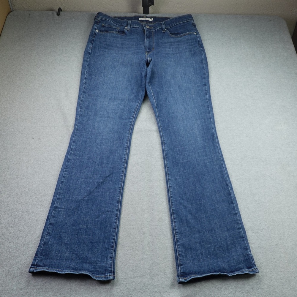 Levi's Jeans Womens 14M Blue Classic Bootcut Stretch Denim Casual